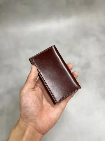 오더 상담 중 명함지갑 컴팩트 지갑