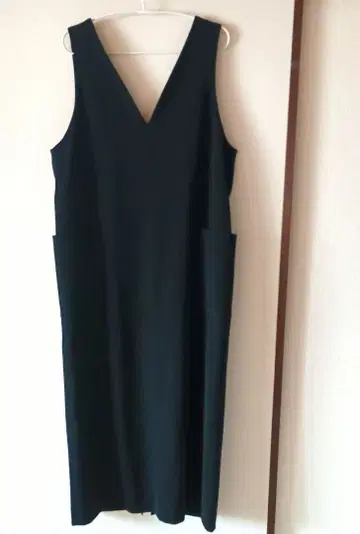 블랙 슬리브리스 원피스 사이즈 F