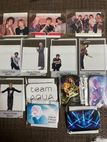 Aqua Timez 20주년 온라인 복권 묶음 판매