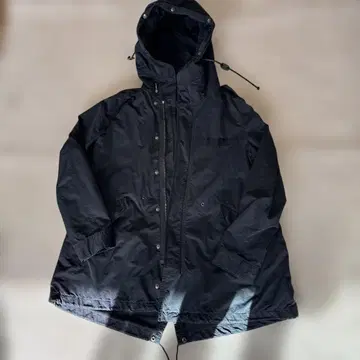 MACPHEE 모즈 코트 38 블랙에 가까운 다크 네이비