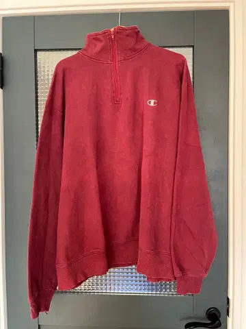 CHAMPION 하프 지퍼 트레이닝복 XL 구제 의류