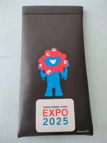EXPO 2025 미야쿠미야쿠 소프트 안경 케이스 블랙