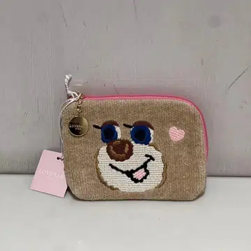 러브러리 바이 페이 L자 파우치 돋업 테디 걸 니나