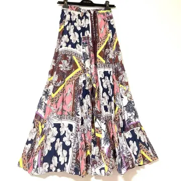 그레이스 콘티넨탈 맥시 프린트 스커트