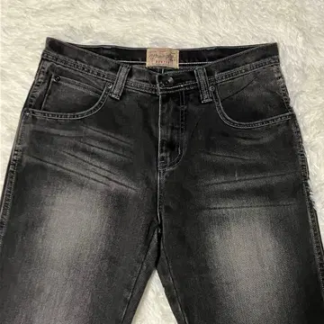 Wrangler SMOKEY NIGHTS 블랙 데님 팬츠 W30