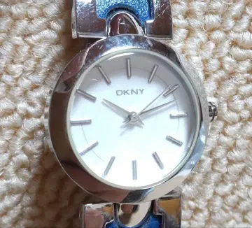 [ 작동품 ] DKNY 여성용 손목시계 쿼츠 실버 컬러
