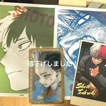 나의 히어로 아카데미아 히로아카 원화전 토도로키 쇼토 카드