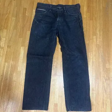 OIKAWA DENIM 다크 블루 스트레이트 데님