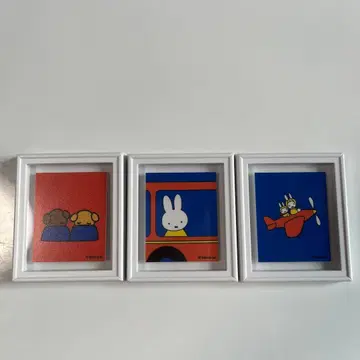 미피 아트 마그넷 miffy style 3개 세트