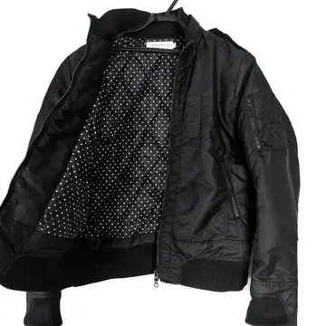 MA-1 블루종 블랙 밴퀴시 VANQUISH 남성용 여성용