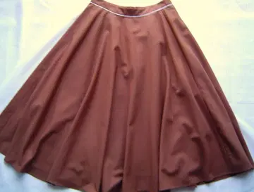 롱 플레어 스커트