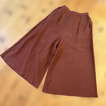 GLOBAL WORK FRENCH LINEN 와이드 팬츠 L 사이즈