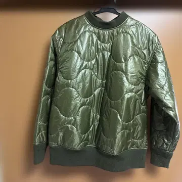 하이크 HYKE 퀼팅 상의 size 1 카키