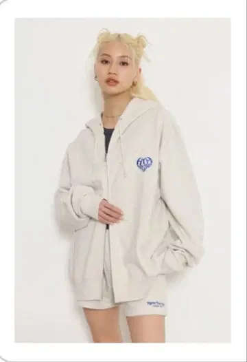 LAGUA GEM hth와 laguagem 콜라보 집업 후드티