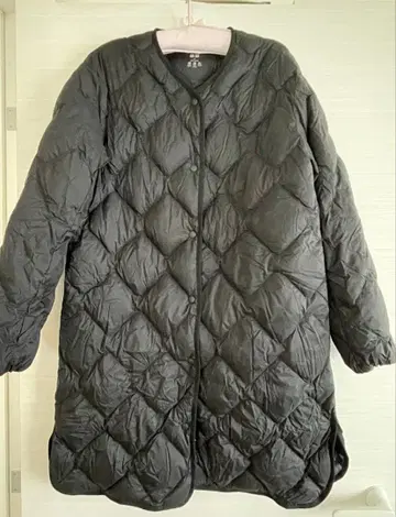 유니클로 울트라 라이트 다운 코트 블랙