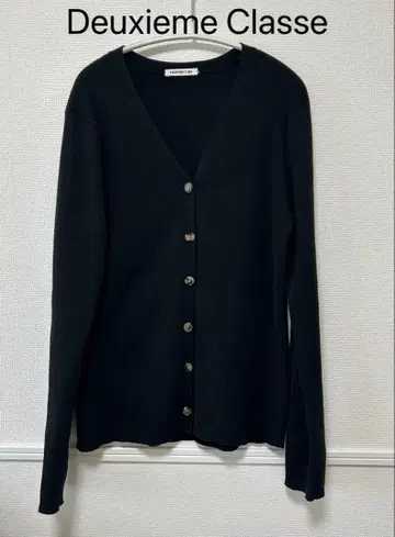 Deuxieme Classe 블랙 가디건