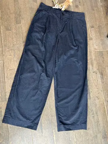 pas de calais 팬츠 사이즈 38 네이비 파드칼레