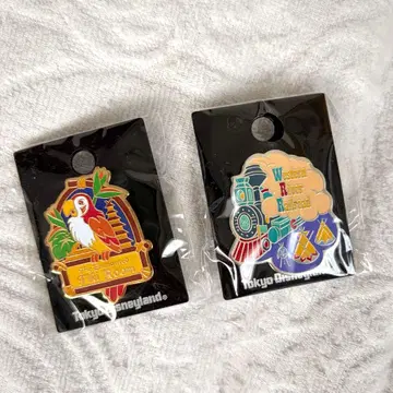 도쿄 디즈니랜드 웨스턴 리버 철도 매혹의 치키룸 핀 배지