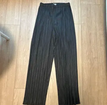 [ ISSEY MIYAKE ] 90s 플리츠 팬츠 블랙