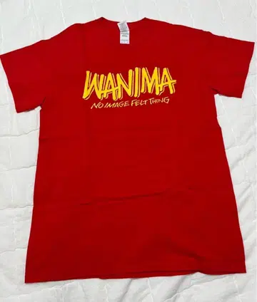 WANIMA 티셔츠 M 사이즈 빨간색