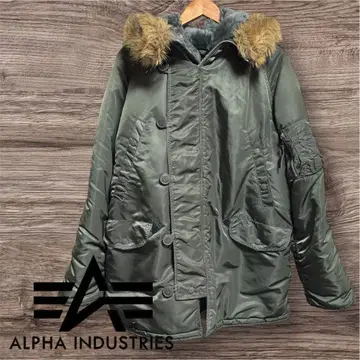 ALPHA INDUSTRIES 퍼 자켓 L