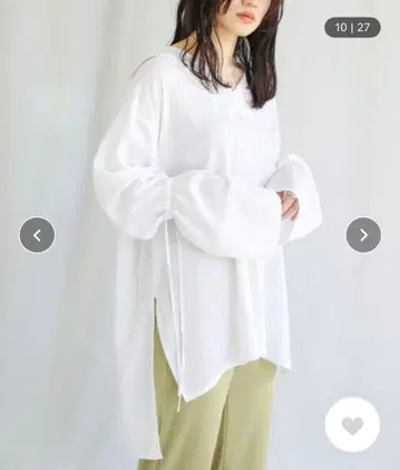 select MOCA 셀렉트모카 세일러 셔츠