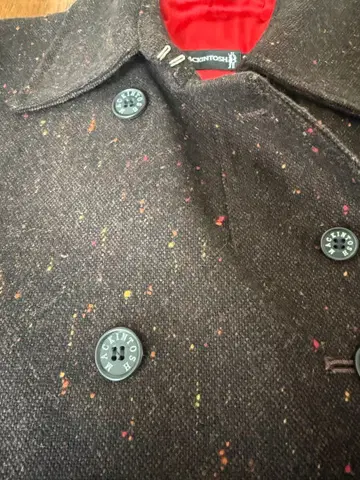 새상품급 [매킨토시] 스코틀랜드제 울 트위드 코드 여성용 36