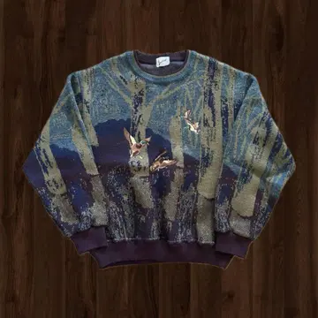 'vintage' knit sweater made in Japan