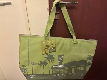 새상품 트레이더스 조스 보냉 백 L 대용량 그린