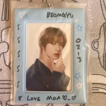 BEOMGYU 포토 카드 홀더