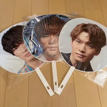 후카사와 타츠야 부채 3장 세트