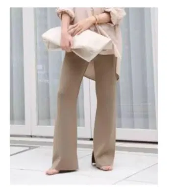 MUSE de Deuxieme Classe Shake 니트 팬츠 36