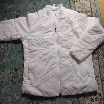 adidas 여성용 골프 자켓 XL 화이트 충전솜