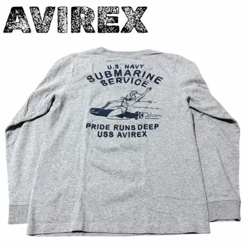 [ AVIREX ] U.S. NAVY 서브마린 서비스 긴팔 티셔츠 롱티
