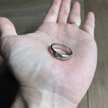 SAAD 사드 남성용 실버 925 파도 모양 반지 23호