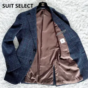 [정장 셀렉트] HARRIS TWEED 원단 트위드 자켓 네이비Y6