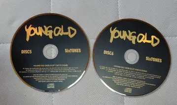 SIxTONES YOUNG OLD 초회반 CD만 2장 미사용
