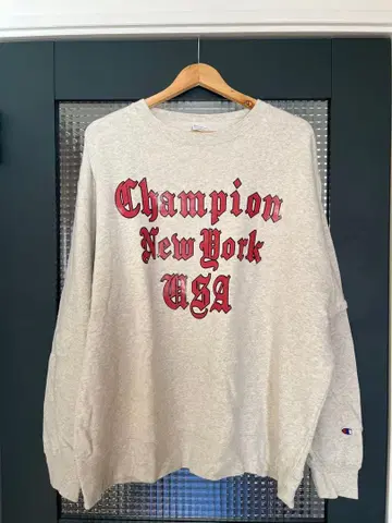 Champion 그레이 트레이닝복 XL 사이즈