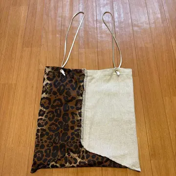 마니푸리 레오파드 토트백