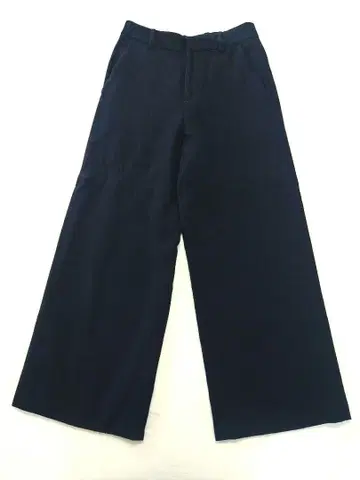 투모로우랜드 TOMORROWLAND 와이드 팬츠 울 네이비 M