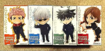 주술회전 SD 피규어 4개 세트