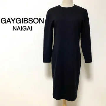 GAYGIBSON NAIGAI 블랙 컬러 울 원피스