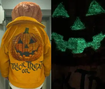 더블렛 할로윈 퍼 자켓