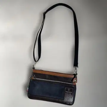 비앙키 숄더백 TBPI-10 네이비/카멜