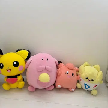 봉제 인형 세트