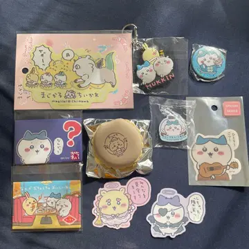 치이카와 하치와레 토끼 시사 캔뱃지 스티커