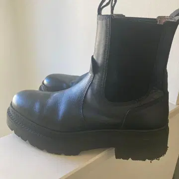 CORSO ROMA 사이드 고어 부츠 블랙 38