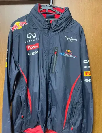 Red Bull Racing 나일론 자켓 L 사이즈 네이비