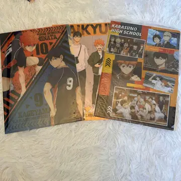 하이큐!! 클리어 파일 3장 세트