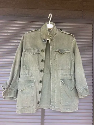 THE SHINZONE 올리브 그린 밀리터리 자켓 [ 새상품급 ]